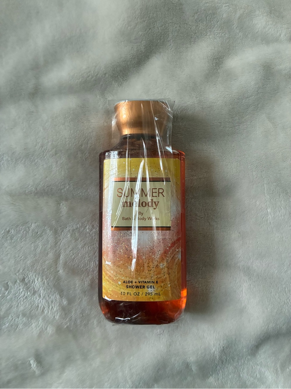 Bath & Body Works Summer Melody Body Wash — Orange/Gold